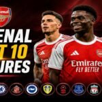 Arsenal Next 10 Fixtures Premier League: The Matches Coming Up Arsenal Next 10 Fixtures in the Premier League