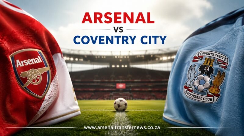 Arsenal vs Coventry City Prediction Premier League match