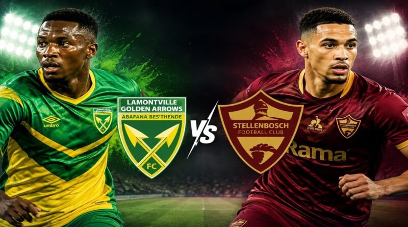 Golden Arrows vs Stellenbosch FC standings today prediction lineups