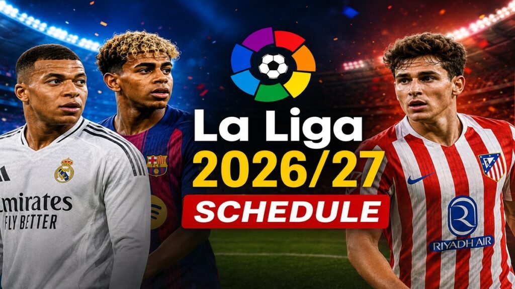La Liga 2026 27 schedule