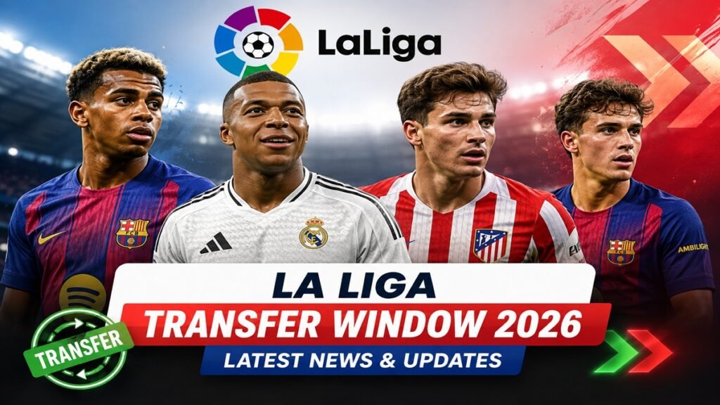 La Liga transfer window 2026 and latest Spanish football transfer news